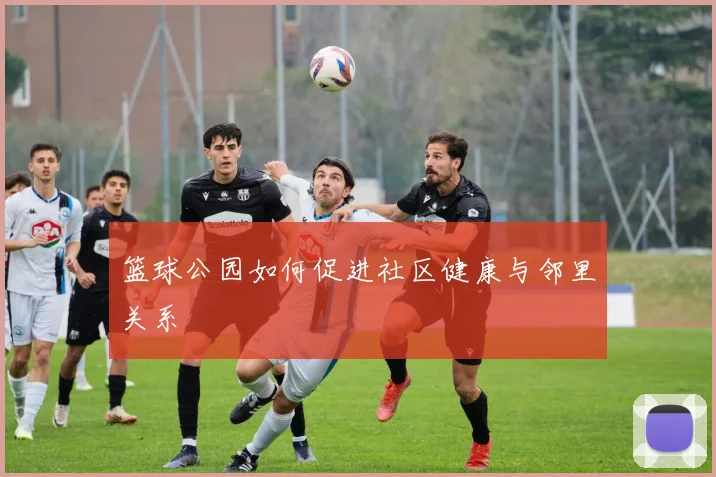 篮球公园如何促进社区健康与邻里关系